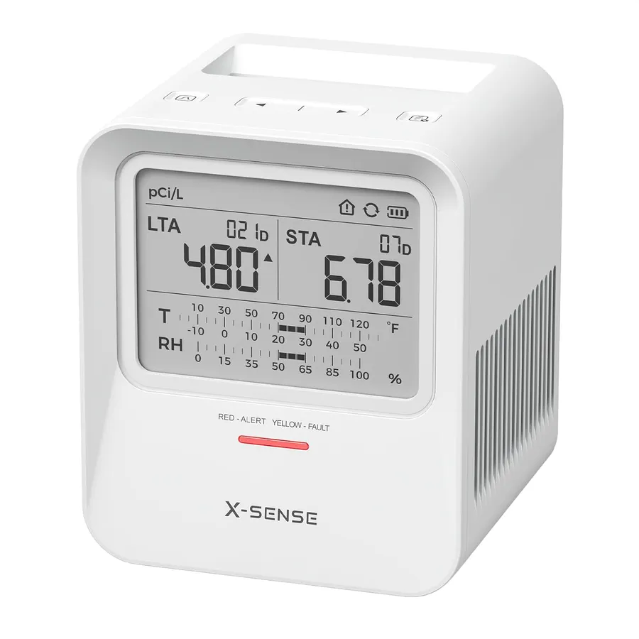 X-Sense XR0B-SR - Radon detector with audible and visual alerts