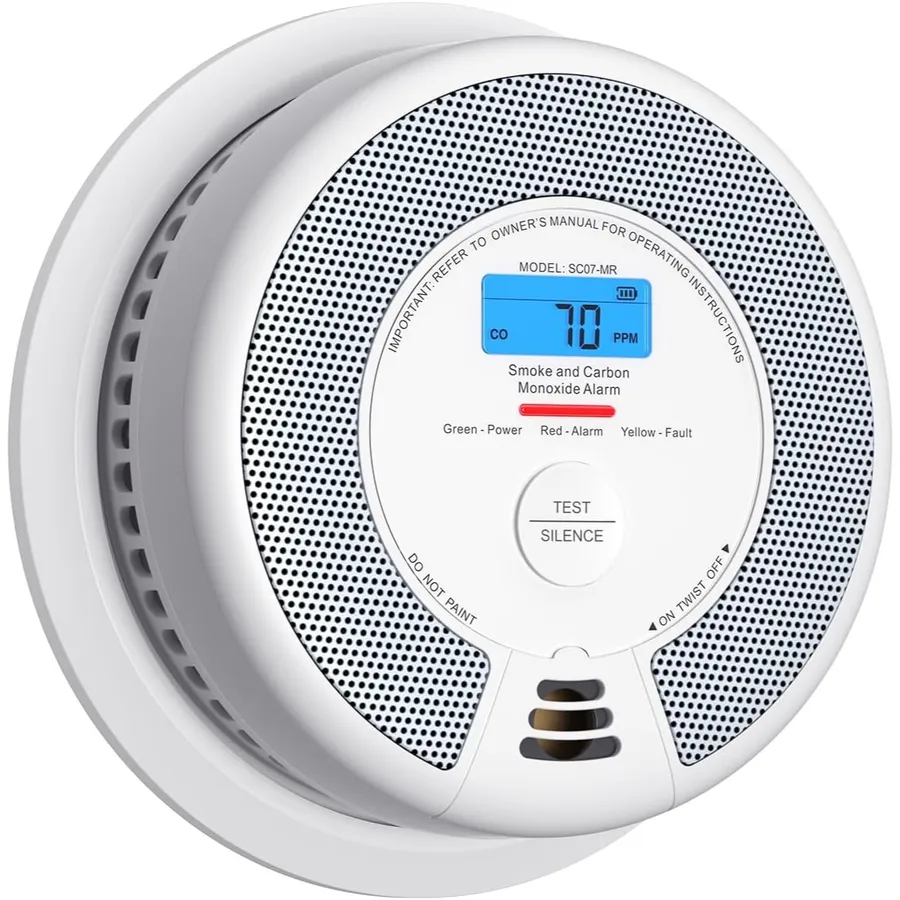 X-Sense SC07-MR - Interlinked smoke and CO alarm for the SBS50 base, single unit